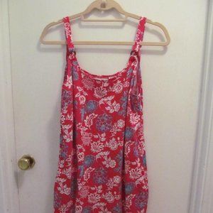 🌟🌟3 for $10🌟🌟Red Floral Sundress Size M